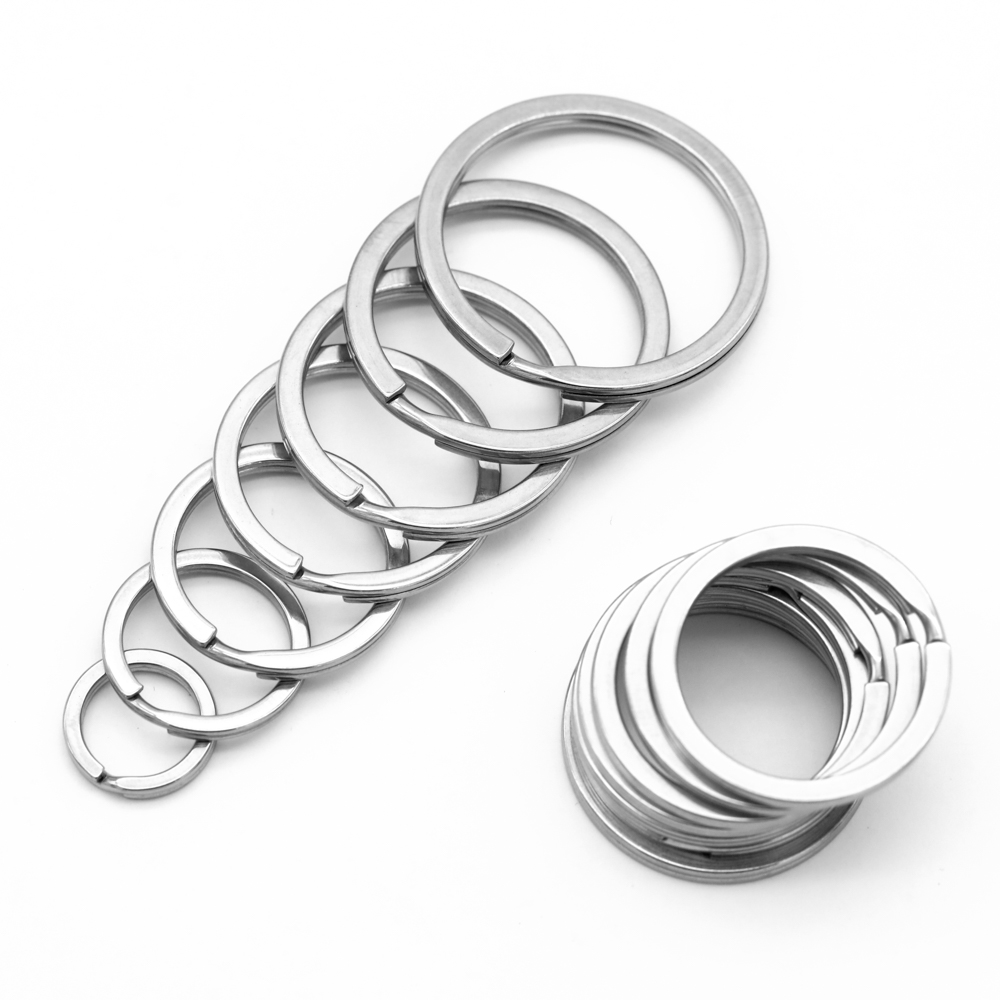 10pcs 15~35mm Stainless Steel  - огляд і ціна Jewelry Making Rings