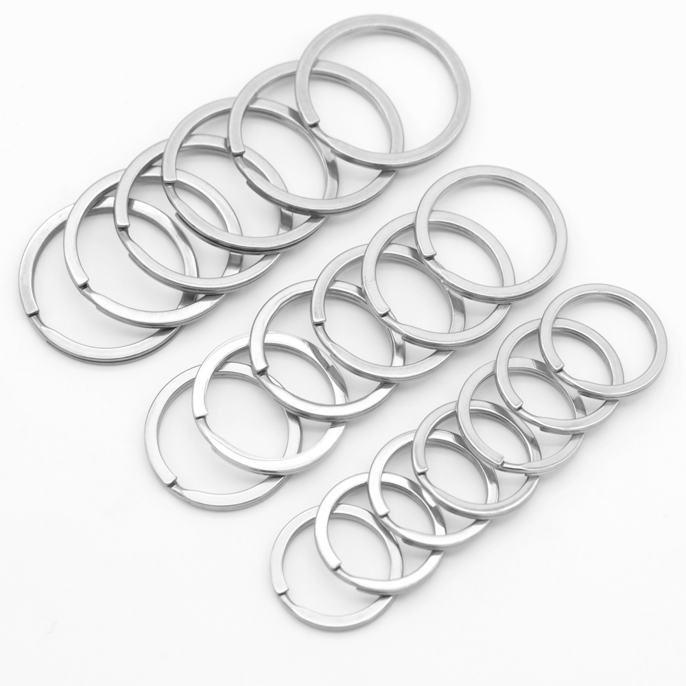 10pcs 15~35mm Stainless Steel  - огляд і ціна Jewelry Making Rings