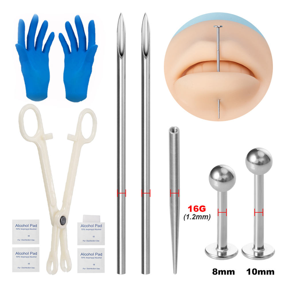 Body Piercing Kit Surgical Ste - огляд і ціна Jewelry Making Needle Nose Pliers