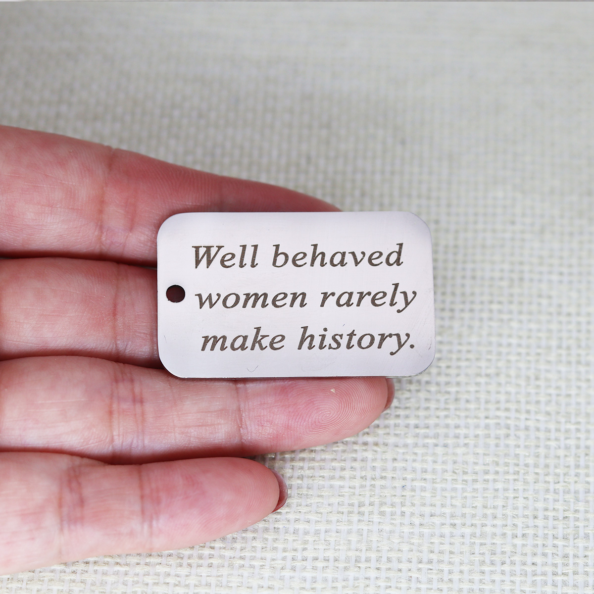 2pcs/Lot Well Behaved Women Ra - огляд і ціна Jewelry Making History