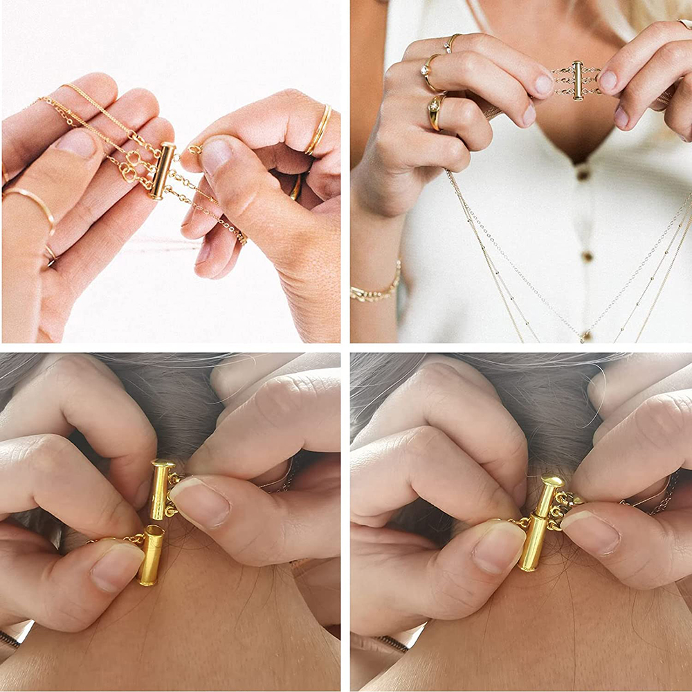 2pcs Multi Strand Necklace Lay - огляд і ціна Jewelry Making School