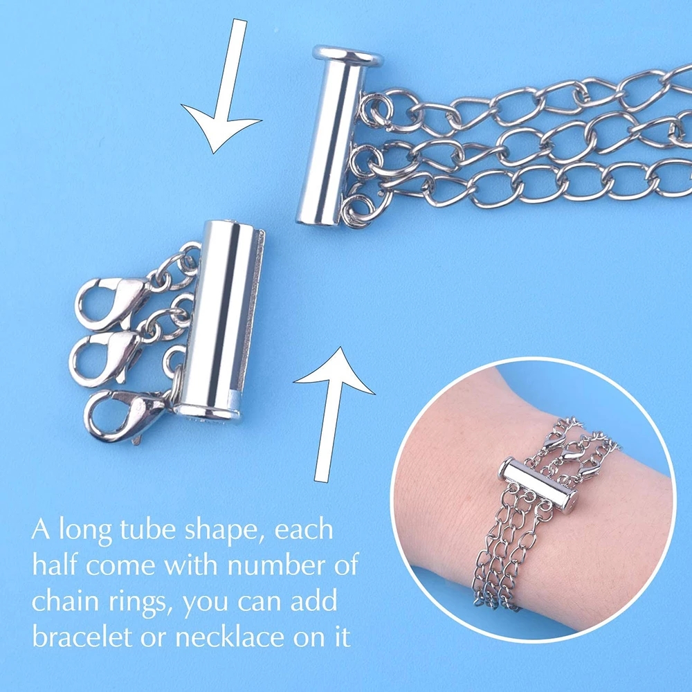 2pcs Multi Strand Necklace Lay - огляд і ціна Jewelry Making School