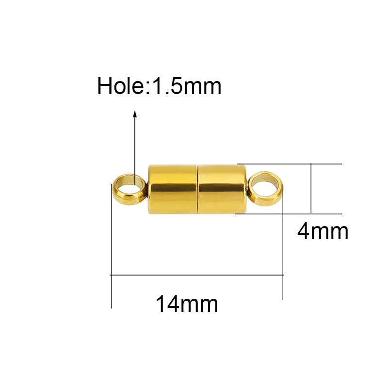 2pcs 14mm Stainless Steel Neck - огляд і ціна Jewelry Making School