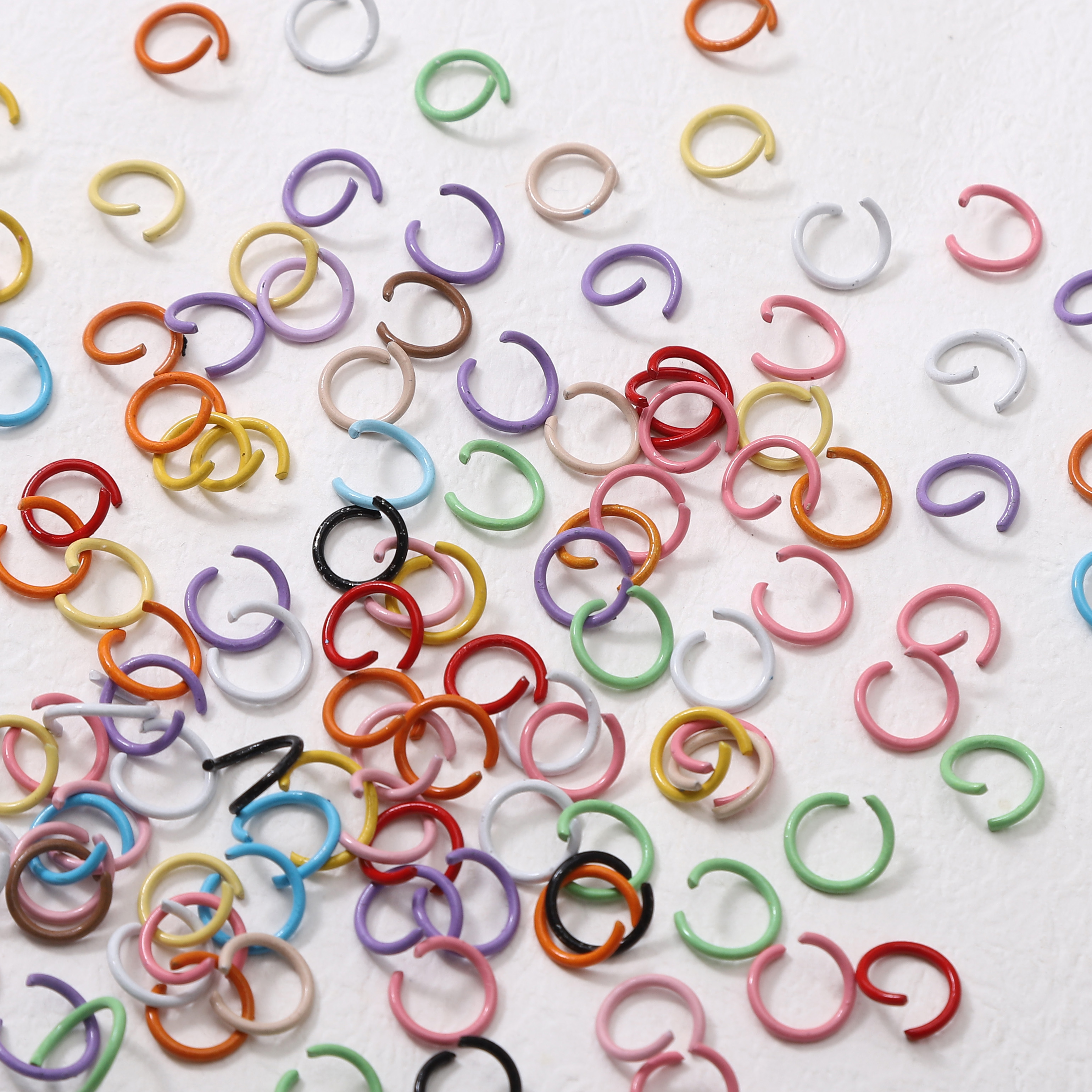 50Pcs/lot 10mm Colorful Iron S - огляд і ціна Jewelry Making Looper Tool
