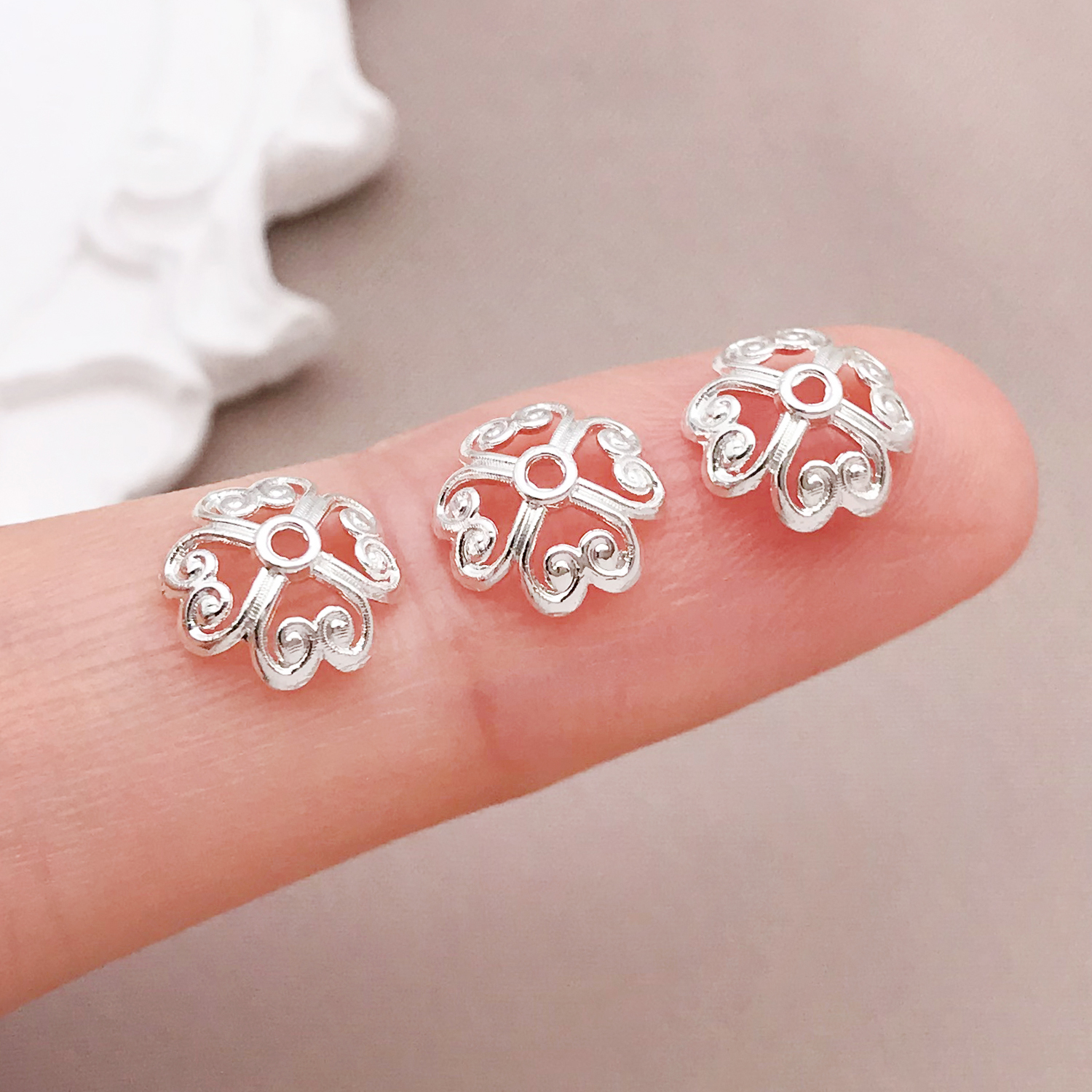 Mixed 10/20pcs 18K copper plat - огляд і ціна Jewelry Making Silver